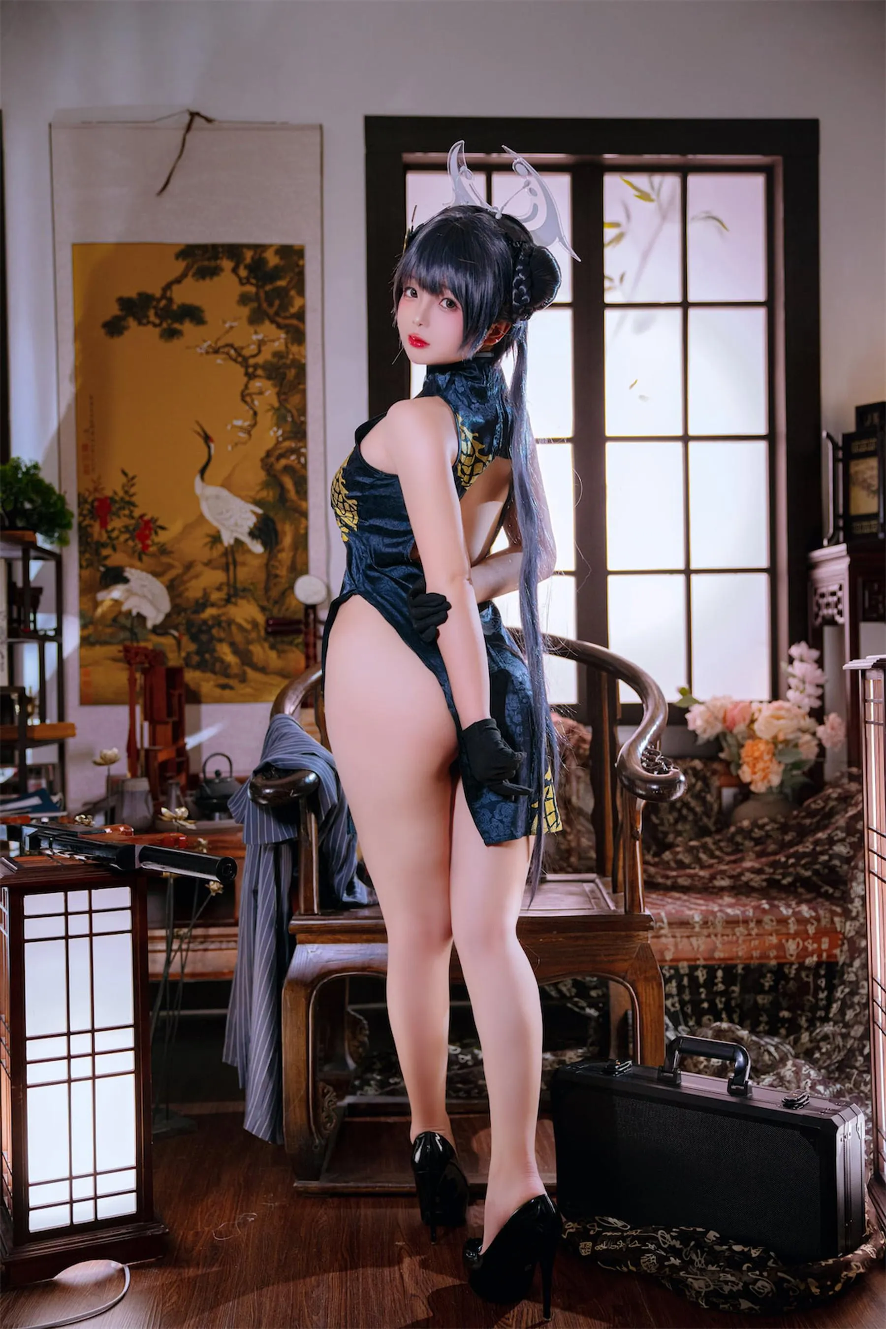 日奈娇 – NO.75 碧蓝档案妃咲 [47P]插图2